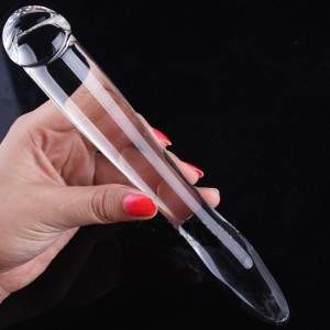 20 cm (7.9 in) Crystal Dildo for Anal Sex - Hismith