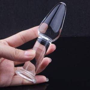12 cm (4.7 in) Crystal Butt Plug for Anal Sex - Hismith