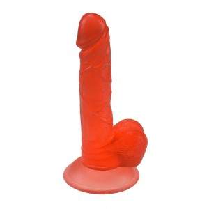 19 cm (7.8 in) Jelly Dildo with a Sturdy Suction Cup Base 8 Colors Opotional - Hismith