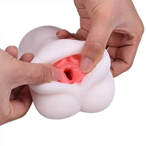 16.5 cm (6.5 in) TPE Pocket Pussy with Realistic and Soft Feel for Male Masturbation - Hismith