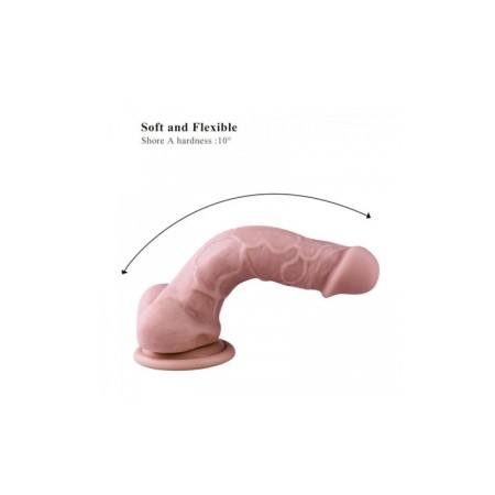 Premium Silicone Dildo, Realistic Penis With Suction Cup (Small)