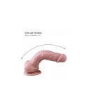 18 cm (7.1 in) Consolador de silicona suave y realista de tamaño pequeño con ventosa - Hismith