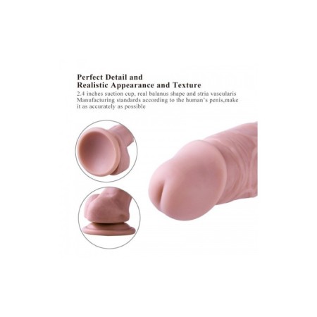 Premium Silicone Dildo, Realistic Penis With Suction Cup (Small)