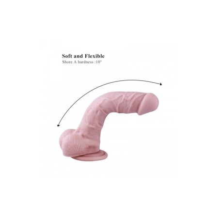 Premium Silicone Dildo, Realistic Penis With Suction Cup (Medium)