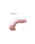 24 cm (9.5 in) Large Size Soft Realistic Silicone Dildo with Suction Cup - Hismith