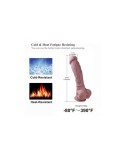 24 cm (9.5 in) Large Size Soft Realistic Silicone Dildo with Suction Cup - Hismith