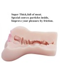 14 cm (5.5 in) TPE Pocket Pussy with Realistic and Soft Vagina for Male Masturbation - Hismith