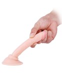 15 cm (5.9 in) Flexible PVC Dildo in Small Size with Suction Cup Base - Hismith