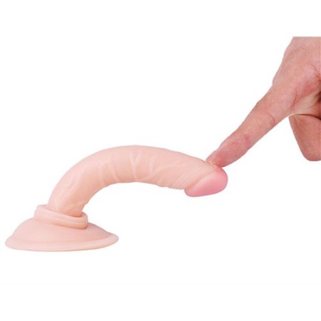 5.7 inch Realistic Natuarl Feel Flesh Dildo with Strong Suction Cup