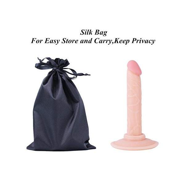 5.7 inch Realistic Natuarl Feel Flesh Dildo with Strong Suction Cup