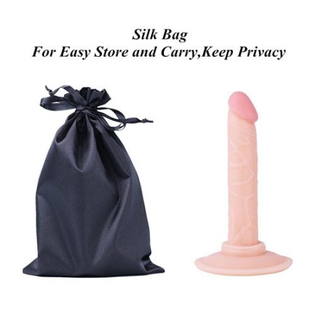 5.7 inch Realistic Natuarl Feel Flesh Dildo with Strong Suction Cup