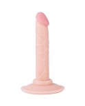 15 cm (5.9 in) Flexible PVC Dildo in Small Size with Suction Cup Base - Hismith