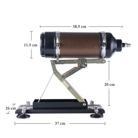 Simulating Automatic Love Machine Gun 5.5-6cm Retractable Telescopic Sex Gun Vibrator