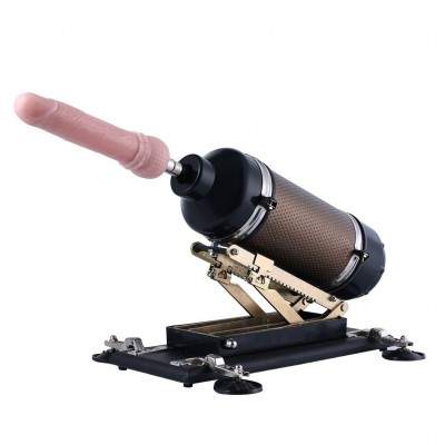 Simulating Automatic Love Machine Gun 5.5-6cm Retractable Telescopic Sex Gun Vibrator