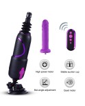 Hismith Pro Traveler (Viajador Pro), Máquina Sexual Portátil Discreta con Control Remoto y Dildo Seguro para el Cuerpo de Sistema Kliclok