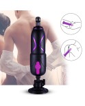 Hismith Pro Traveler (Viajador Pro), Máquina Sexual Portátil Discreta con Control Remoto y Dildo Seguro para el Cuerpo de Sistema Kliclok