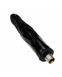 19 cm (7.5 in) Black Body-safe TPE Dildo for Hismith Sex Machines