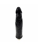 19 cm (7.5 in) Black Body-safe TPE Dildo for Hismith Sex Machines