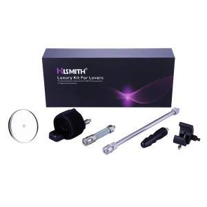 Configuración de expansión de la función Hismith Premium Sex Machine para hombres y mujeres, sistema KlicLok