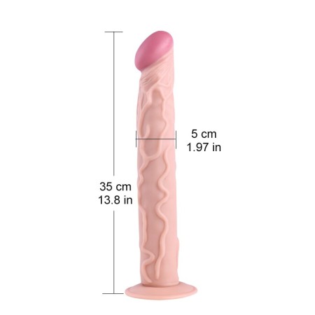 14 inch Flesh Huge Dildo For Female  Silicone Penis for Women