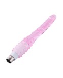 18 cm (7.1 in) Consolador anal TPE de tamaño pequeño con conector 3XLR - Accesorio Hismith