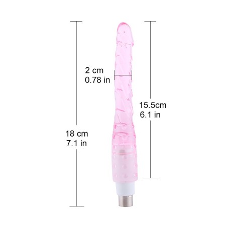 Anal Dildo 18cm Long and 2cm Width, Anal Sex Toys, Anal Accessory for Automatic Sex Machine, Adult Sex Products