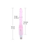 18 cm (7.1 in) Small Size TPE Anal Dildo with 3XLR Connector - Hismith Accessory