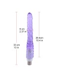 18 cm (7.1 in) Purple Anal Accessory Made of Non Toxic TPE for Hismith 3XLR Sex Machine