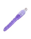 18 cm (7.1 in) Accesorio anal púrpura hecho de TPE no tóxico para Hismith 3XLR Sex Machine