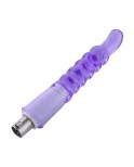 18 cm (7.1 in) Accesorio anal rosado hecho de TPE no tóxico para la máquina sexual Hismith 3XLR