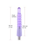18 cm (7.1 in) Pink Anal Accessory Made of Non Toxic TPE for Hismith 3XLR Sex Machine 18 cm (7.1 in) Pink Anal Accessory Made of Non Toxic TPE for Hismith 3XLR Sex Machine
