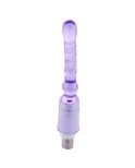 18 cm (7.1 in) Adaptador de enchufe anal de tamaño pequeño para máquina sexual Hismith 3XLR