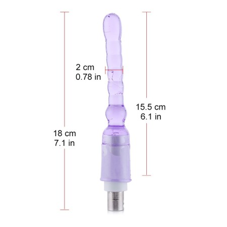 Anal Attachment for Automatic Sex Machine Gun Anal Dildo