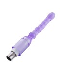 18 cm (7.1 in) Adaptador de enchufe anal de tamaño pequeño para máquina sexual Hismith 3XLR