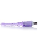 18 cm (7.1 in) Adaptador de enchufe anal de tamaño pequeño para máquina sexual Hismith 3XLR