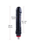 26 cm (10.2 in) Huge PVC Dildo with 22 cm Insertable Length for 3XLR System - Hismith Accessory