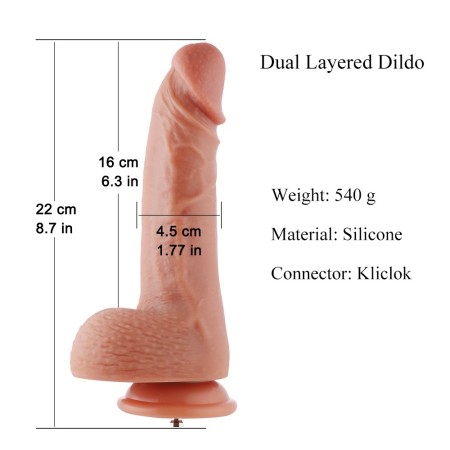 Hismith remote controlled sex machine for women with body-safe silicone dildo attachments