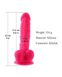 Hismith remote controlled sex machine for women with body-safe silicone dildo attachments