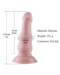 Hismith premium double penetration sex machine for anal & vaginal pleasure with two body-safe dildos