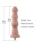 Hismith automatic butt thrusting sex machine with four anal dildos and thrust rod extension