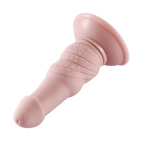 17.5 cm Silicone Anal Dildo with Kliclok Connector for Anal Sex Beginners