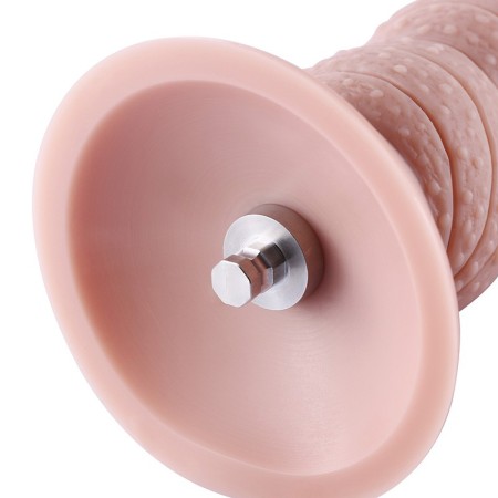 17.5 cm Silicone Anal Dildo with Kliclok Connector for Anal Sex Beginners