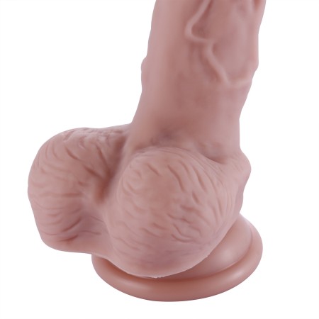 21 cm Hismith Standard Medium Size Realistic Silicone Dildo, Compatible with Hismith sex machine