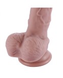 21 cm Hismith Standard Medium Size Realistic Silicone Dildo, Compatible with Hismith sex machine