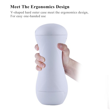 21 cm Ultra Realistic and Soft TPE Masturbationer Made of Non Toxic Materail Compatible with Hismith Premium Sex Machine