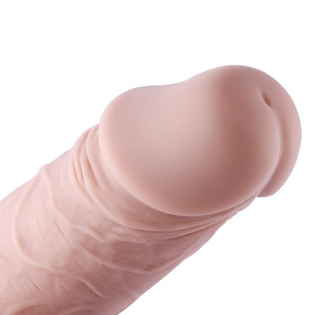 25 cm Huge Flesh Silicone Dildo for Hismith Kliclok Connector Sex Machine