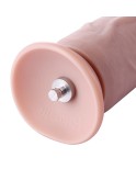 25 cm Huge Flesh Silicone Dildo for Hismith Kliclok Connector Sex Machine