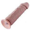 25 cm Huge Flesh Silicone Dildo for Hismith Kliclok Connector Sex Machine