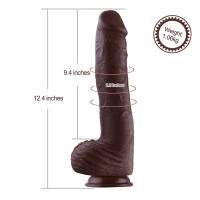 31 cm Huge Silicone Dildo with 25 cm Insertable Length, Kliclok Accessory for Hismith Sex Machines
