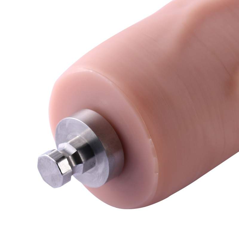Consolador anal de silicona de 18 cm sin huevos para máquinas sexuales Hismith Premium